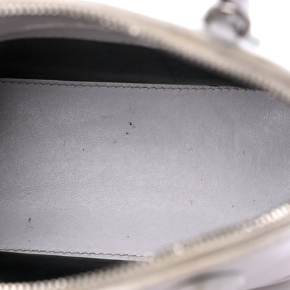 Balenciaga Calfskin Lipstick Logo XXS Ville Top Handle Bag White 8 of 11