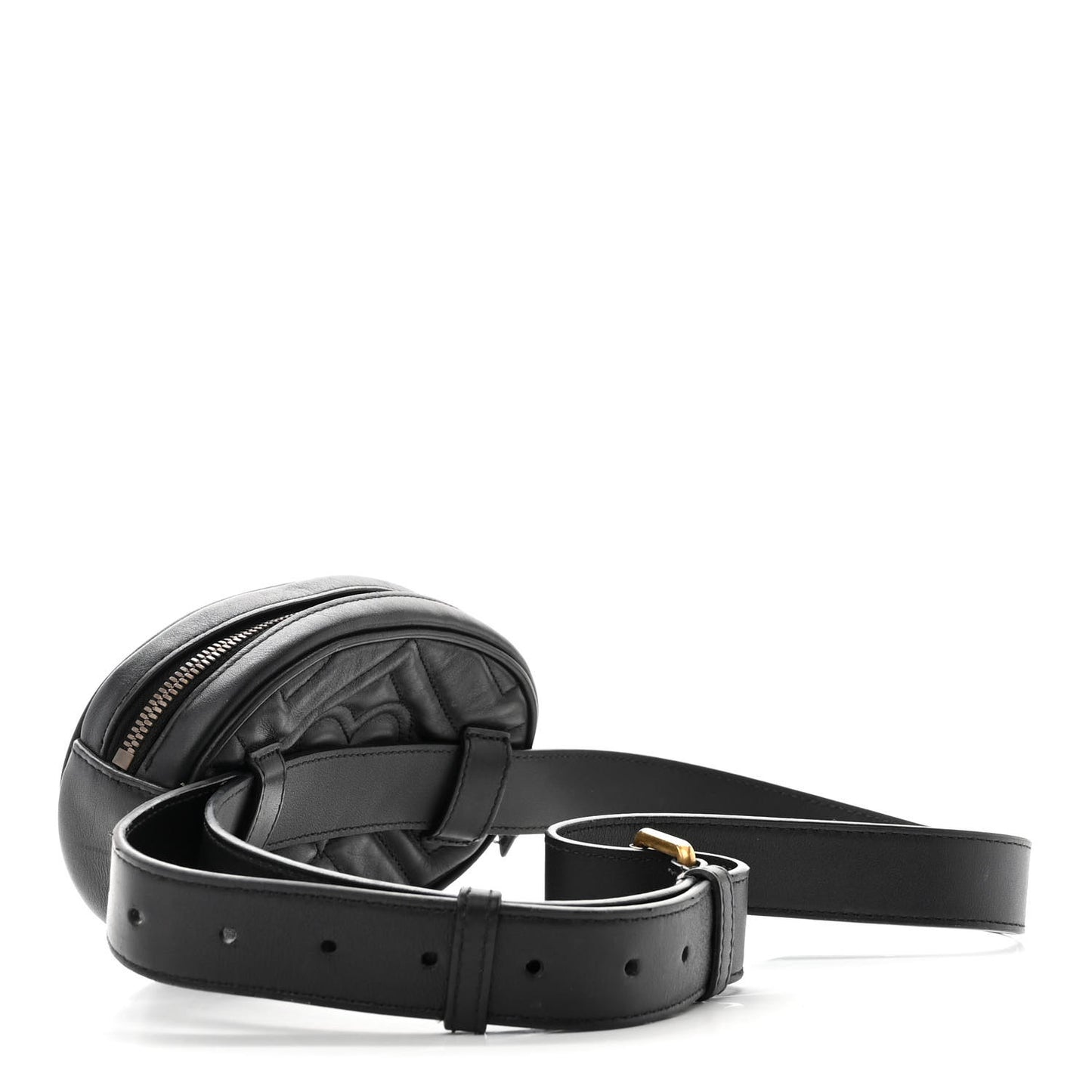 Calfskin Matelasse GG Marmont Belt Bag 105 42 Black