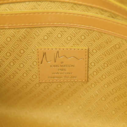 Louis Vuitton Monogram Pulp Defile Weekender PM Yellow 5 of 10