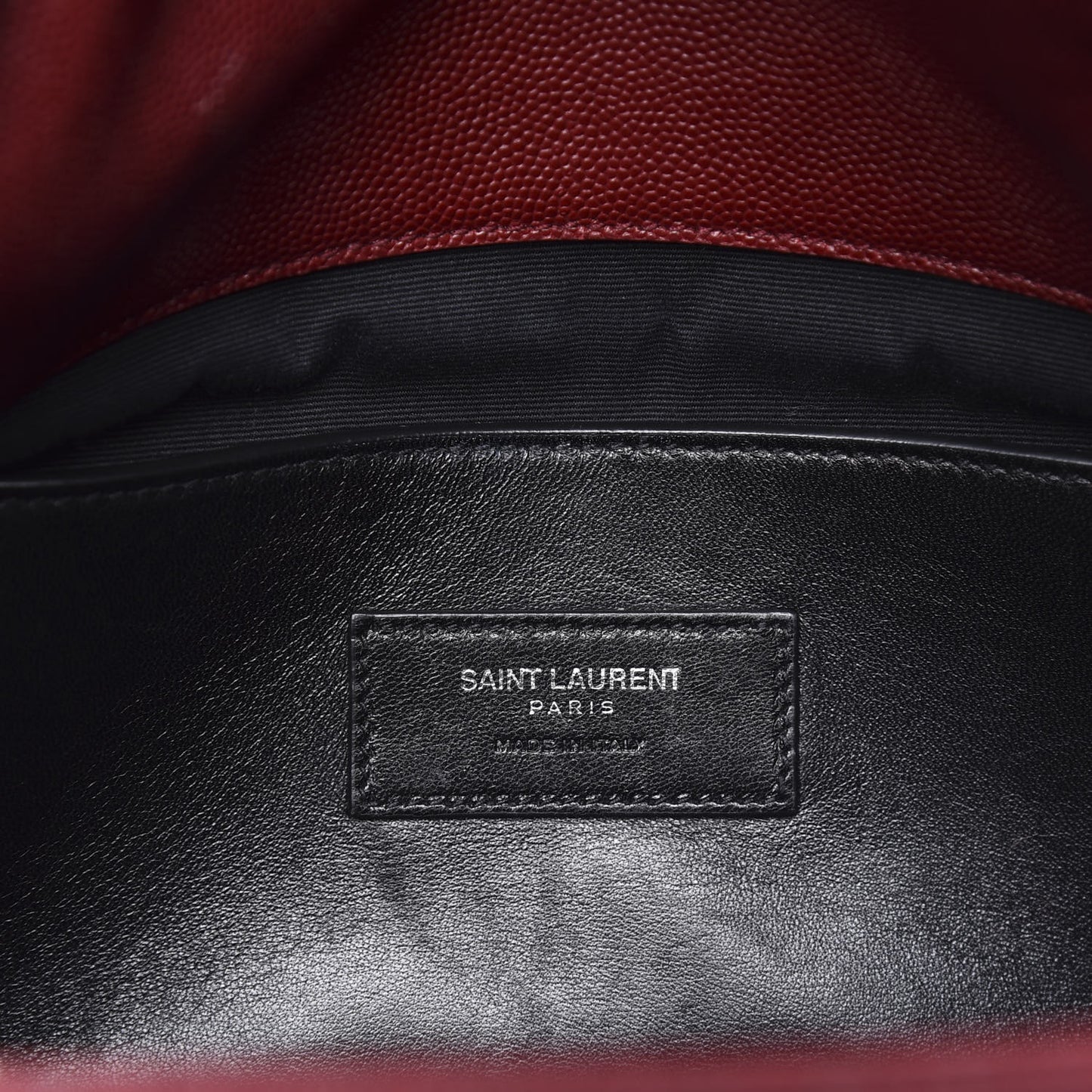 Grain De Poudre Medium West Hollywood Monogram Fold-Over Palissandre