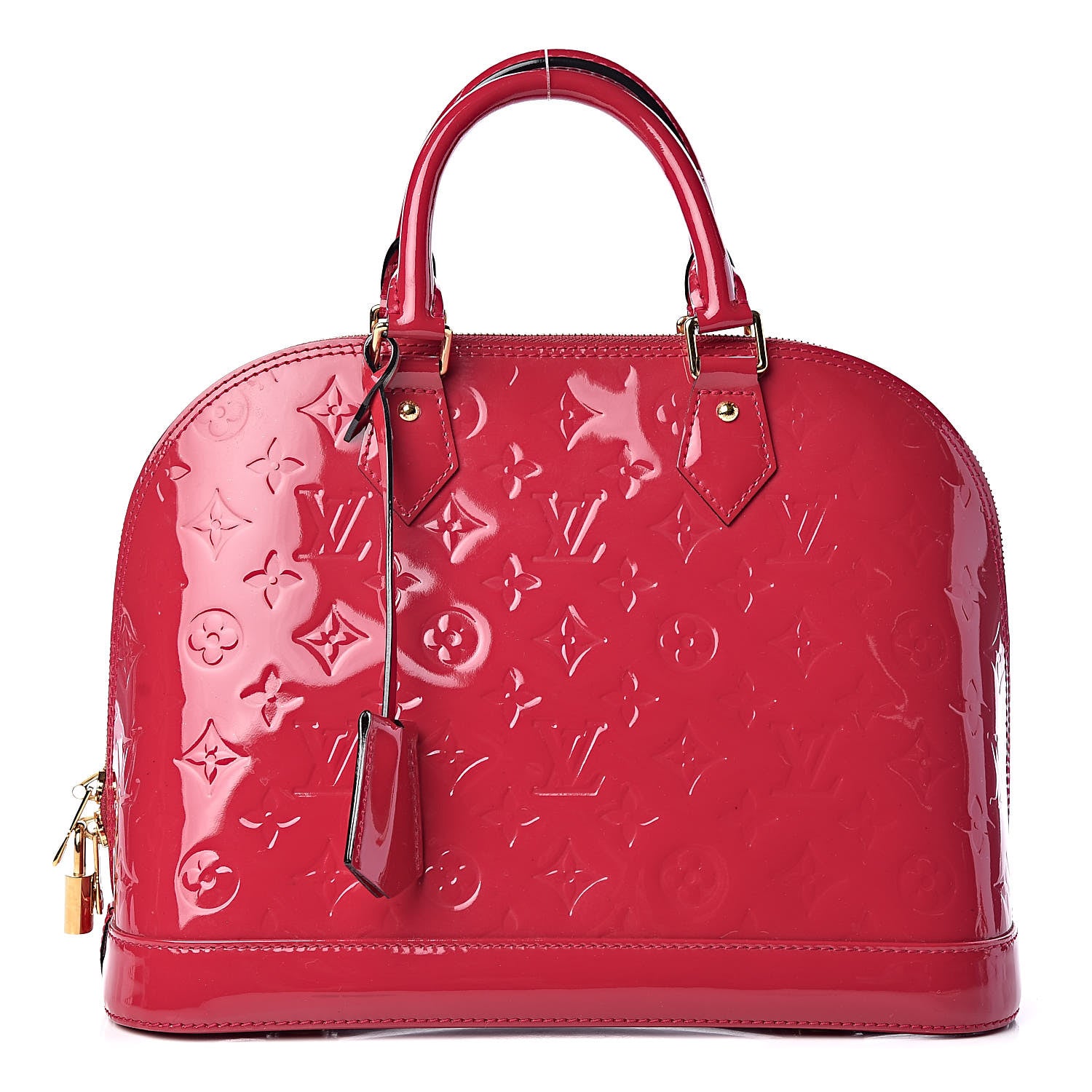Louis Vuitton Vernis Alma PM Rose Indien 1 of 9