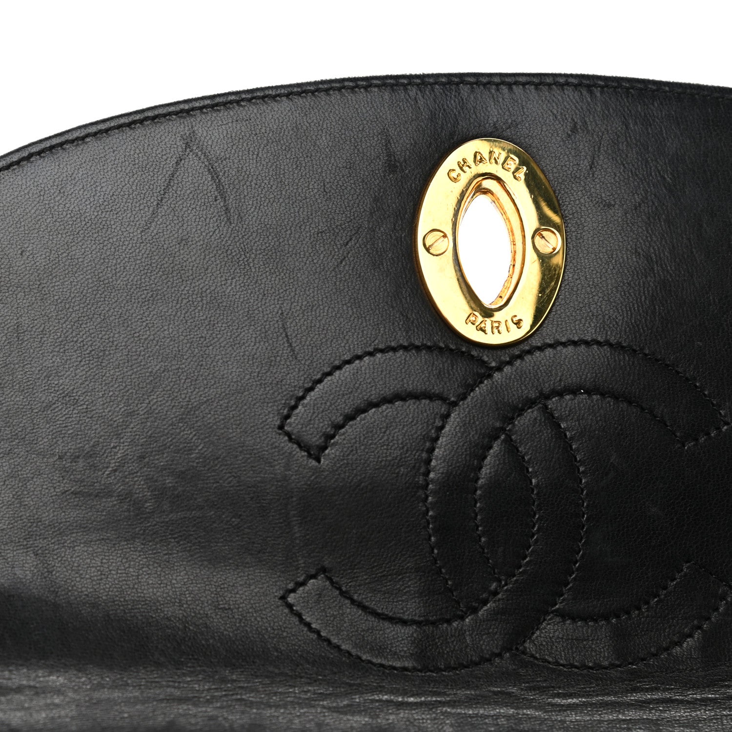 Chanel Lambskin Quilted Small Single Flap Black 11 of 11