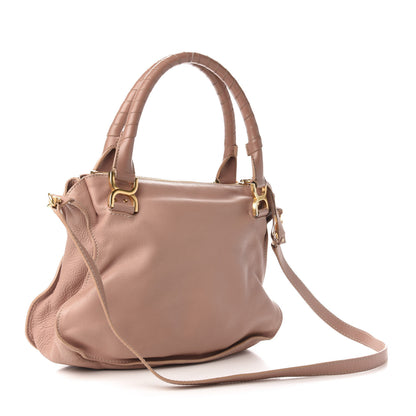 Chloe Calfskin Medium Marcie Satchel Pale Pink 3 of 12