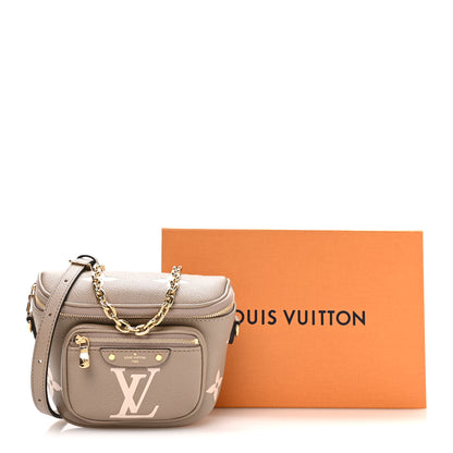 Louis Vuitton Empreinte Mini Bumbag Tourterelle Cream 9 of 9
