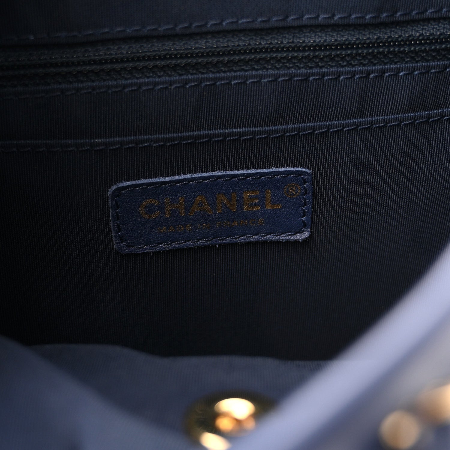 Chanel Calfskin Quilted Small Urban Spirit Backpack Navy 6 of 10