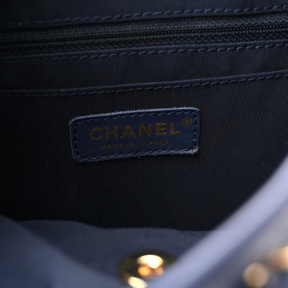 Chanel Calfskin Quilted Small Urban Spirit Backpack Navy 6 of 10