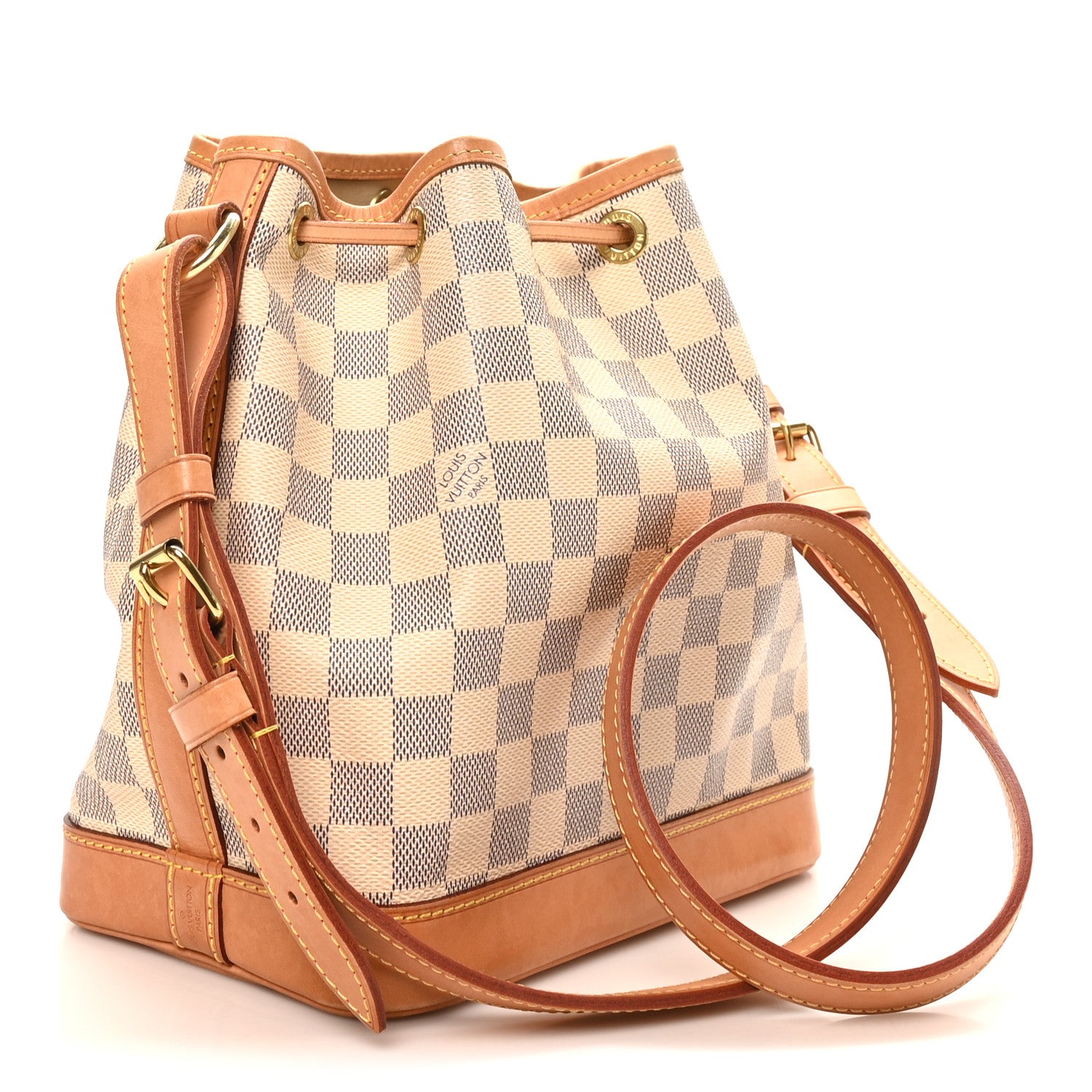 Louis Vuitton Damier Azur Noe BB 3 of 9