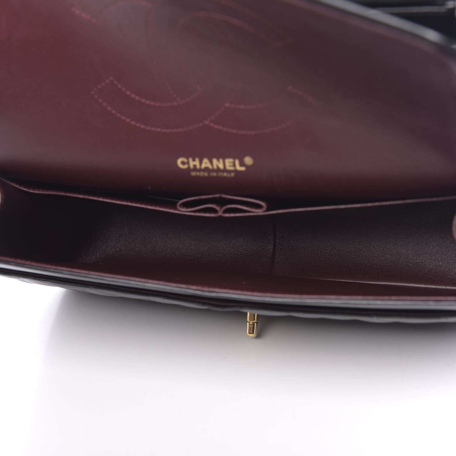 Chanel Lambskin Quilted Jumbo Double Flap Black 5 of 14