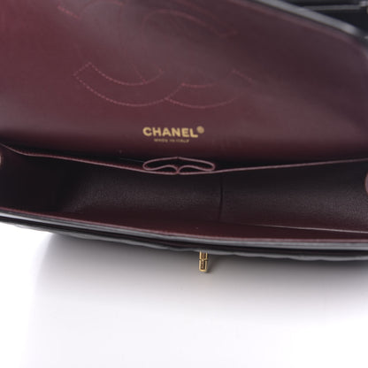 Chanel Lambskin Quilted Jumbo Double Flap Black 5 of 14