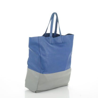 Celine Lambskin Vertical Bi-Cabas Blue 3 of 7