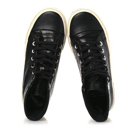Balenciaga Agneau Arena Womens Paris High Top Sneakers 39 Black 2 of 11