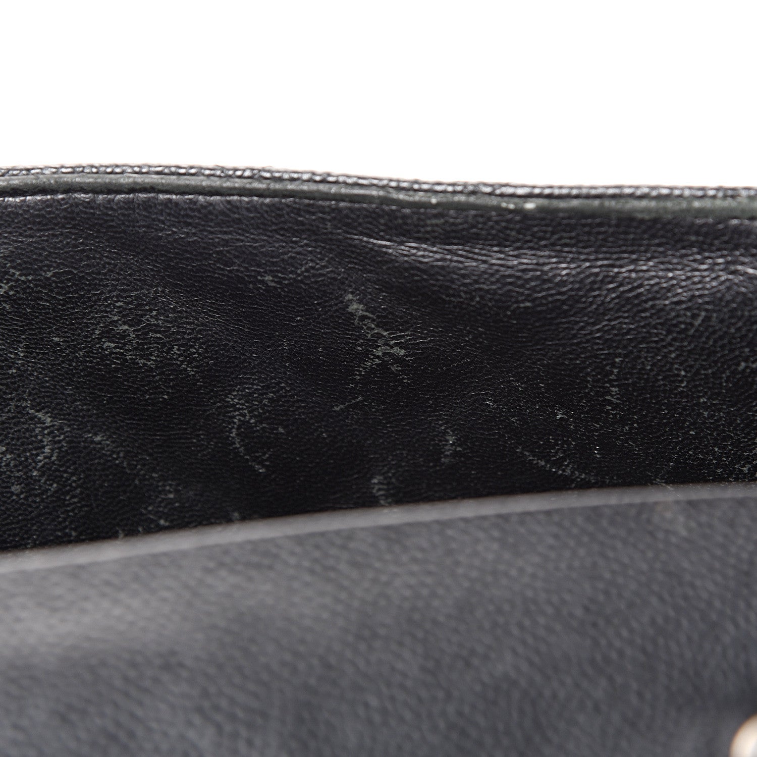 Chanel Caviar Quilted Jumbo Single Flap Black 13 of 21