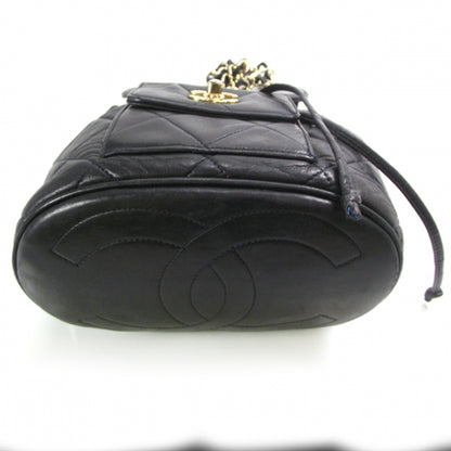 Chanel Lambskin Quilted Backpack Black 4 of 11