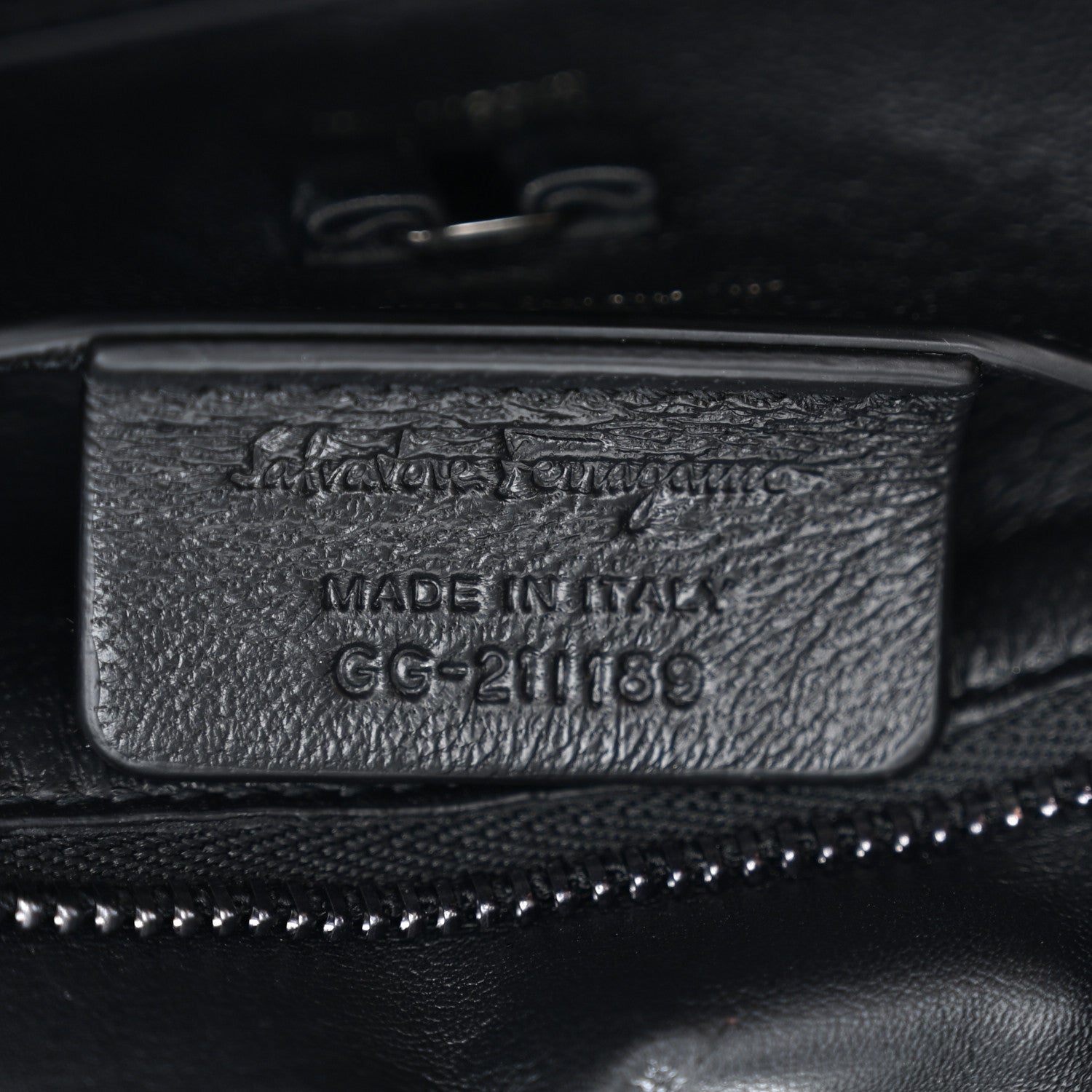Salvatore Ferragamo Calfskin Viva Bow Shoulder Bag Black 9 of 13