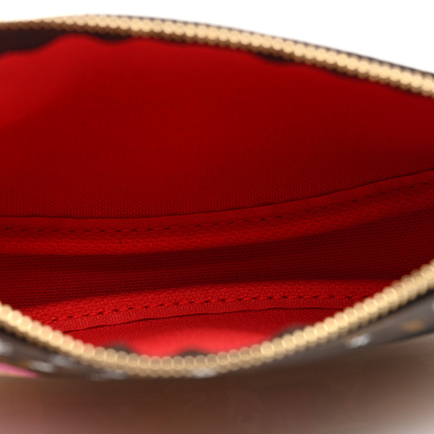Louis Vuitton Monogram 2021 Christmas Animation London Mini Pochette Accessories Red 5 of 10