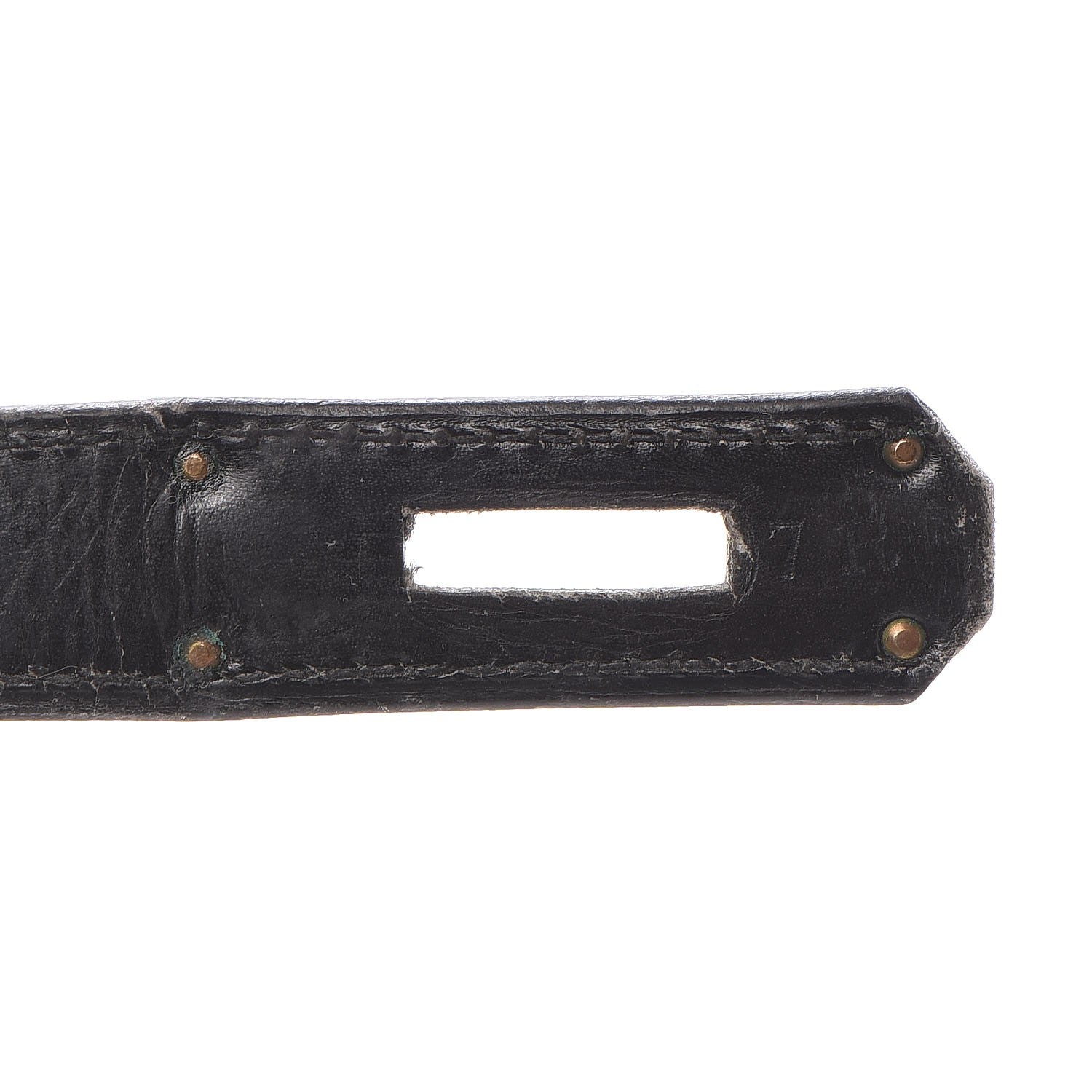 Hermes Box Kelly Retourne 32 Black 21 of 36