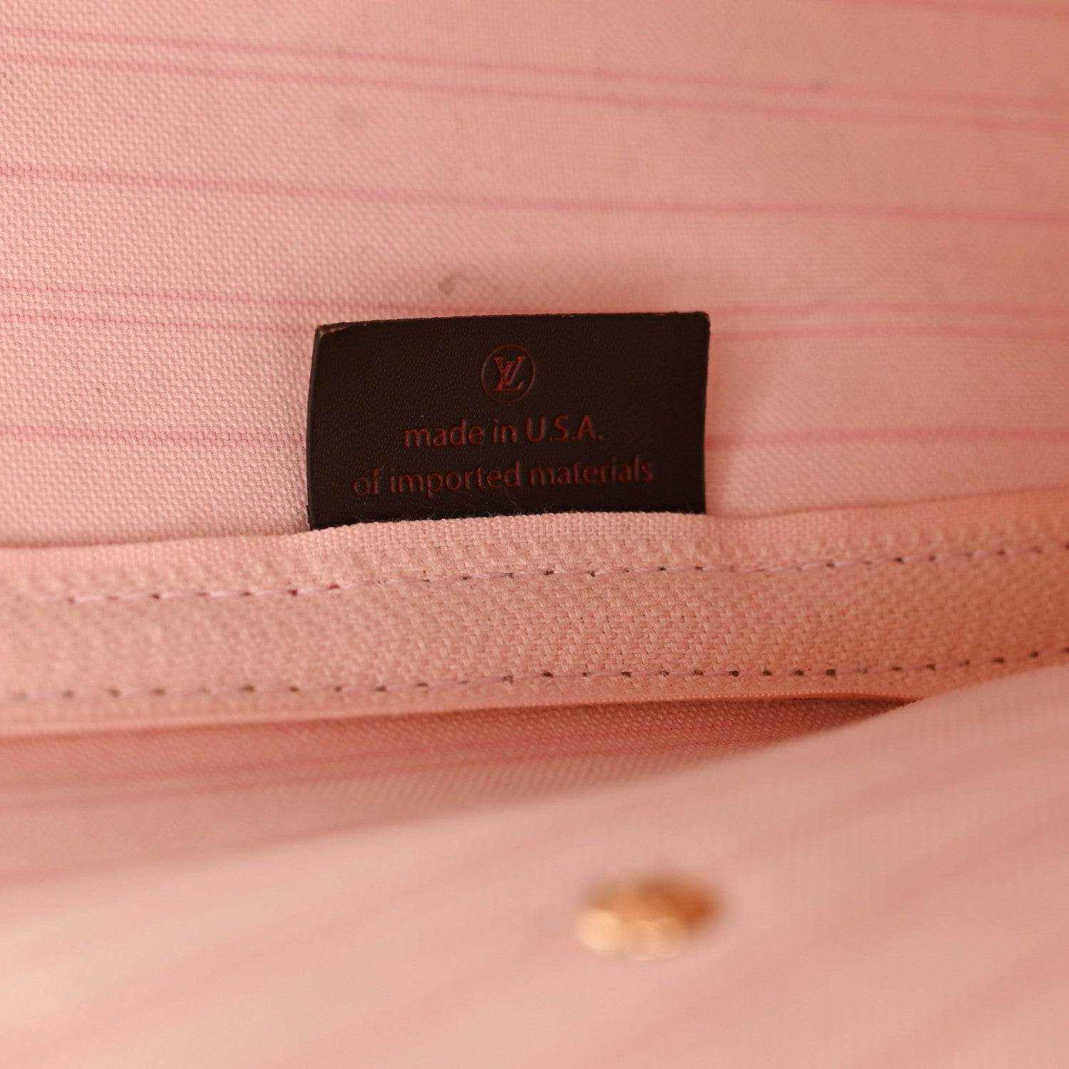 Louis Vuitton Damier Ebene Neo Neverfull MM Rose Ballerine 7 of 12