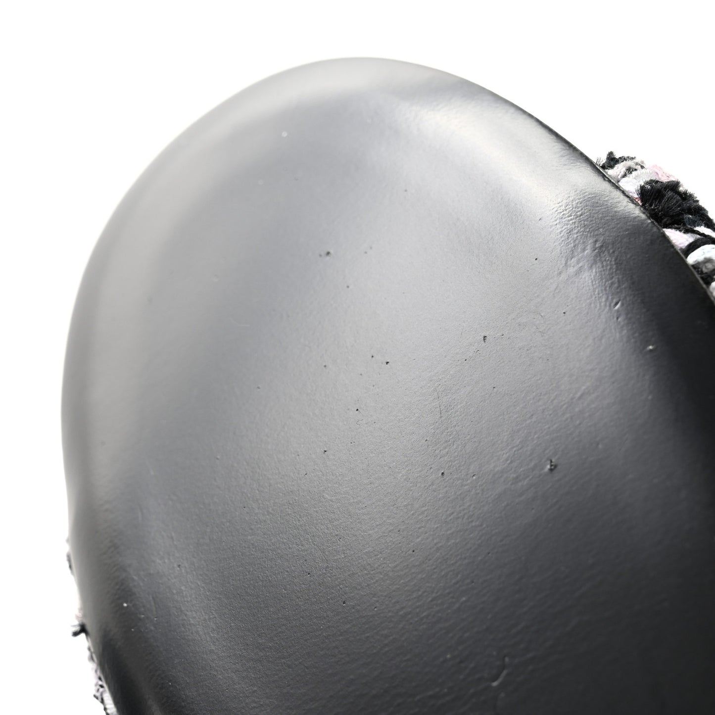 Tweed CC Chain Mule Sandal 38.5 Multicolor