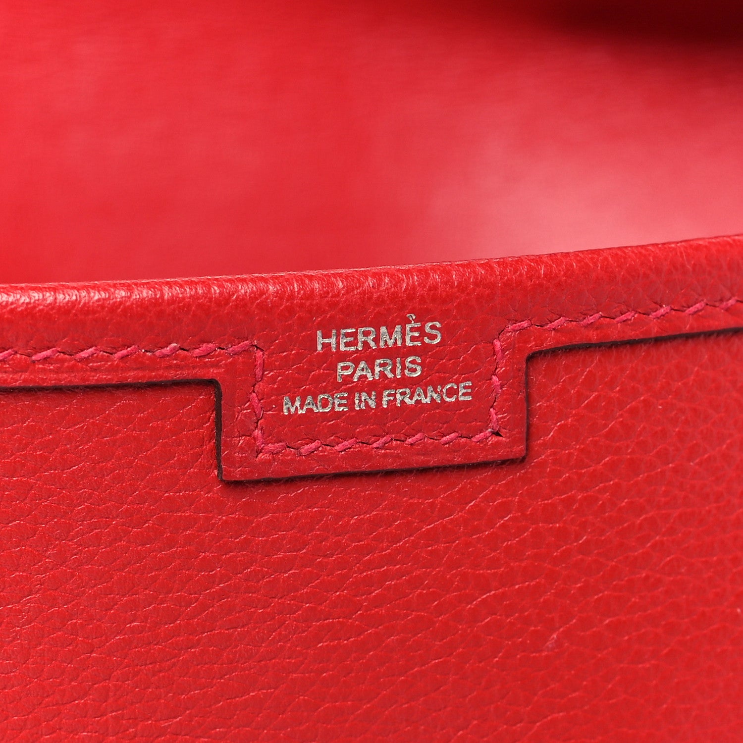 Hermes Evercolor Jige Elan 29 Rouge Casaque 6 of 9