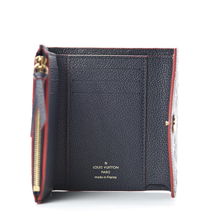 Louis Vuitton Empreinte Victorine Wallet Marine Rouge 5 of 6