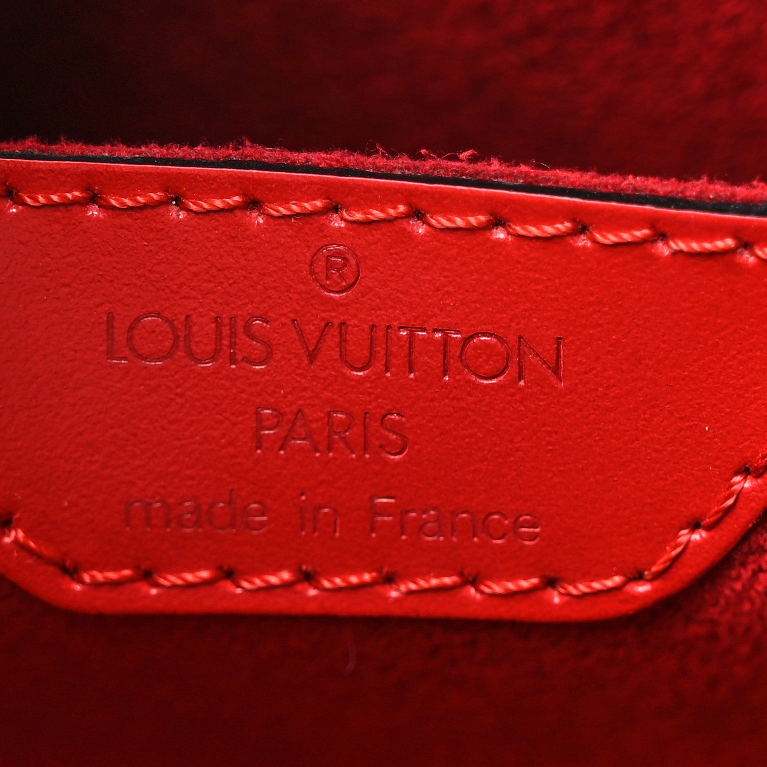 Louis Vuitton Epi Saint Jacques PM Castillan Red 6 of 10