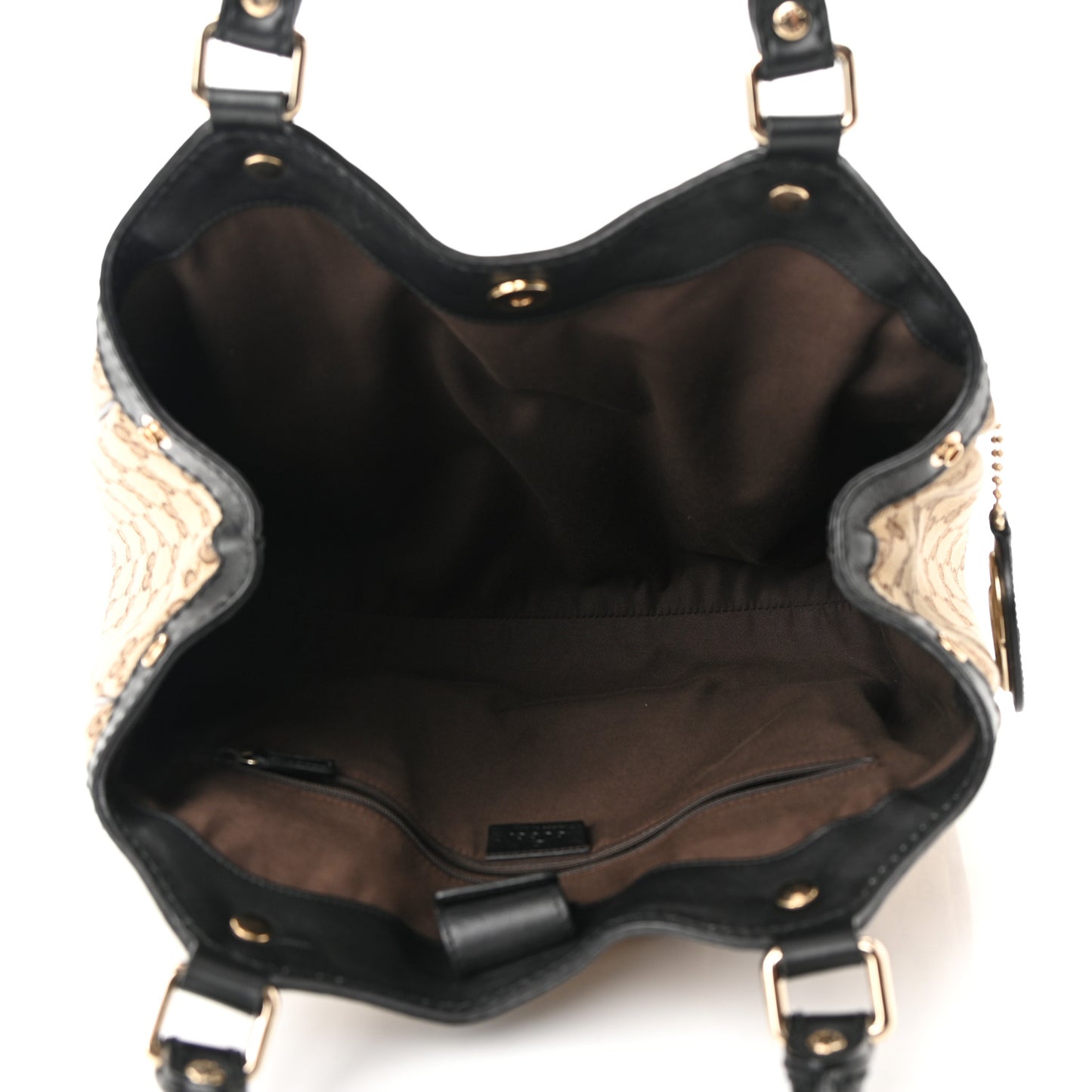 Monogram Medium Sukey Tote Black