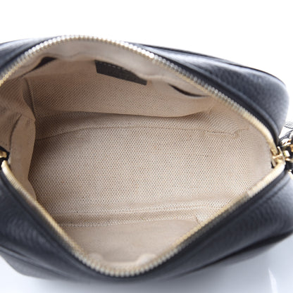 Gucci Pebbled Calfskin Small Soho Disco Bag Black 5 of 10