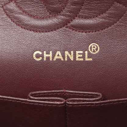Chanel Lambskin Quilted Medium Double Flap Black 6 of 10