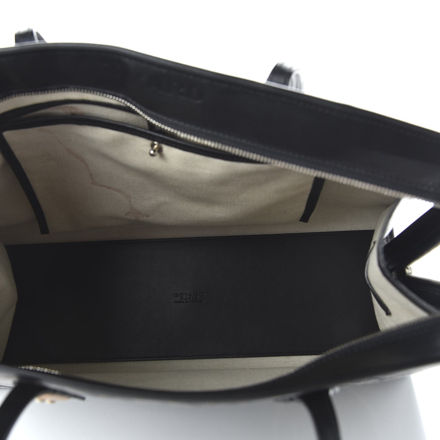 Goyardine Marquises Tote Black