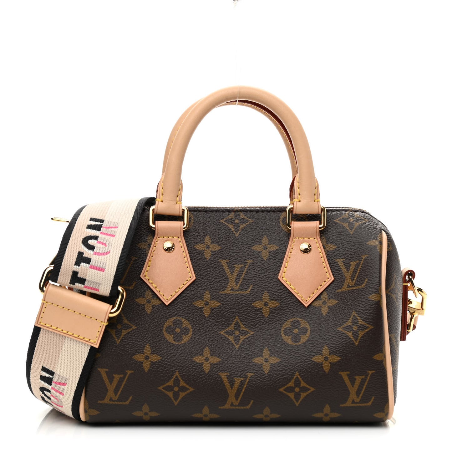 Monogram Speedy Bandouliere 20 Black
