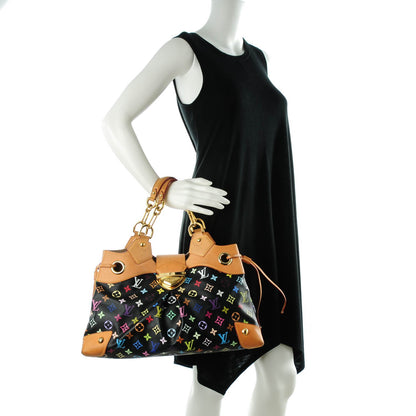 Louis Vuitton Monogram Multicolor Ursula Black 2 of 8