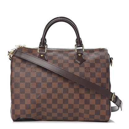 Louis Vuitton Damier Ebene Speedy Bandouliere 30 1 of 12
