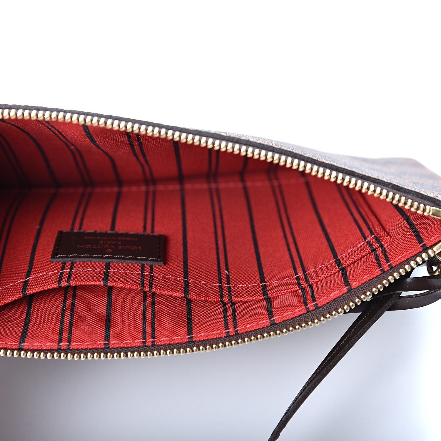 Louis Vuitton Damier Ebene Neverfull MM GM Pochette 4 of 8