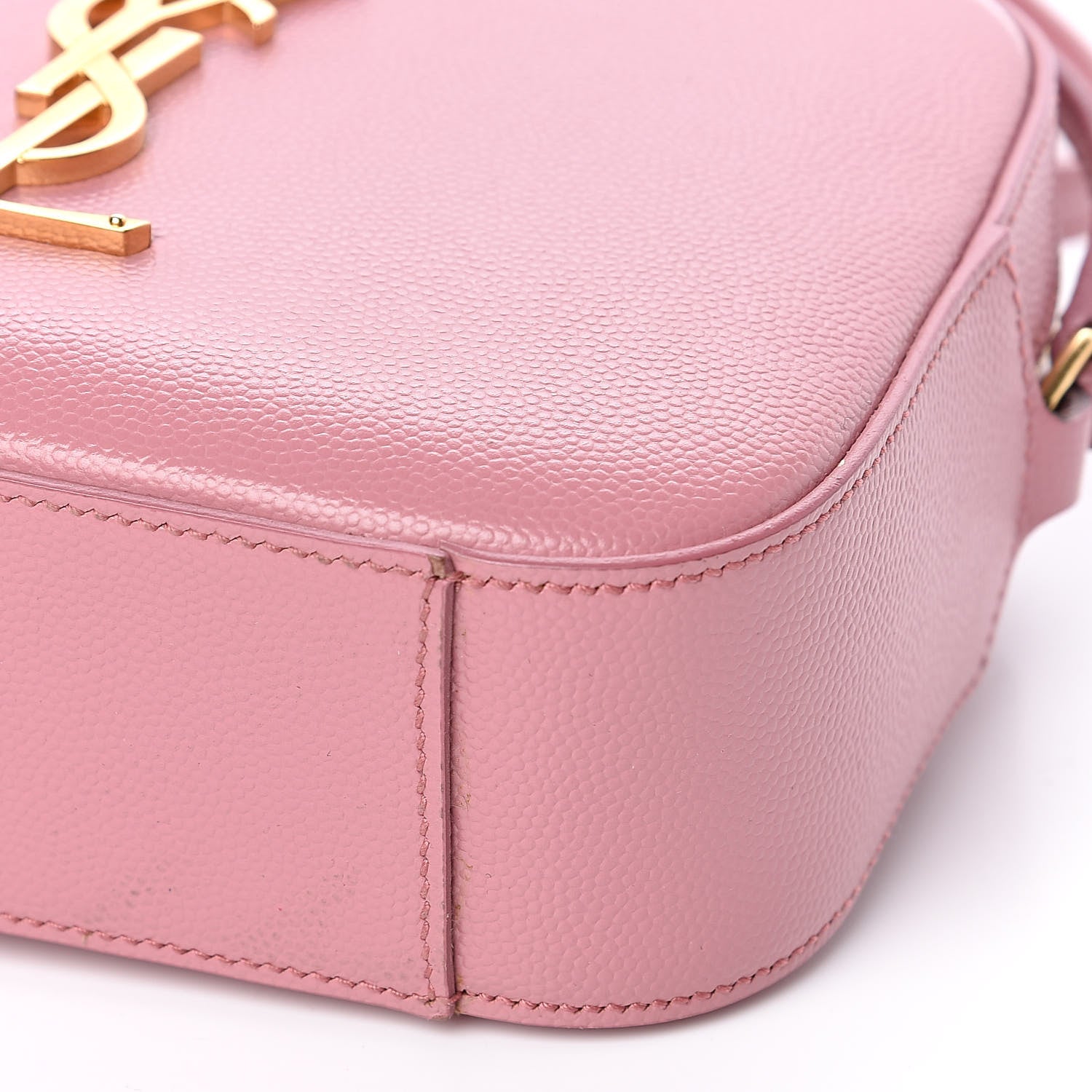 Saint Laurent Grain De Poudre Small Classic Monogram Camera Bag Old Rose 8 of 9
