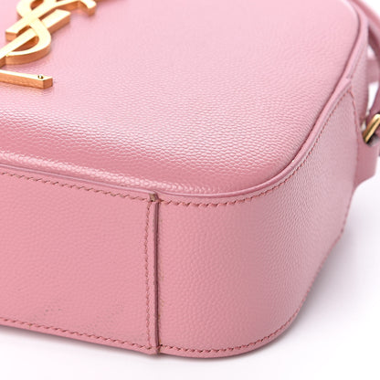 Saint Laurent Grain De Poudre Small Classic Monogram Camera Bag Old Rose 8 of 9