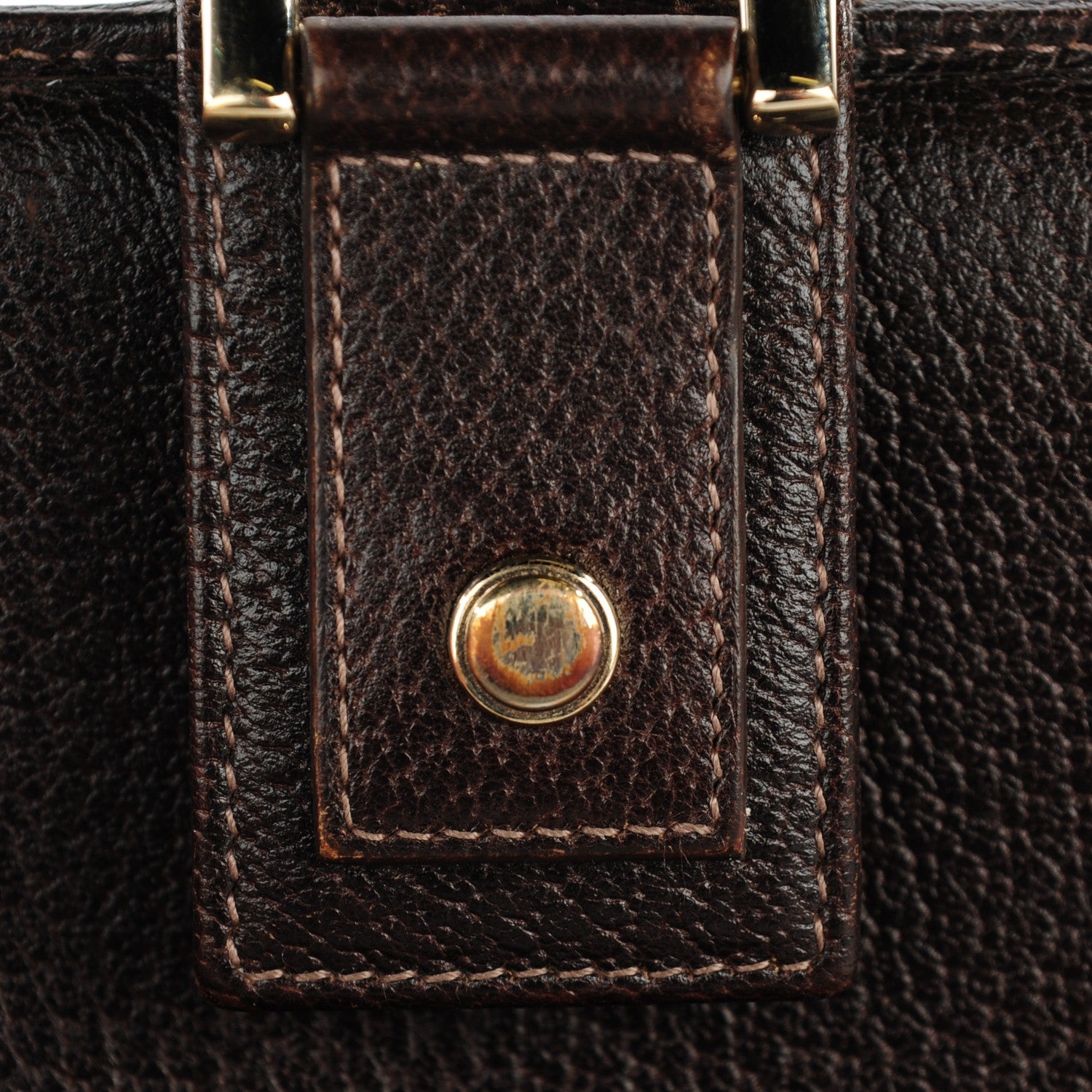 Gucci Monogram D Ring Continental Wallet Dark Brown 9 of 9