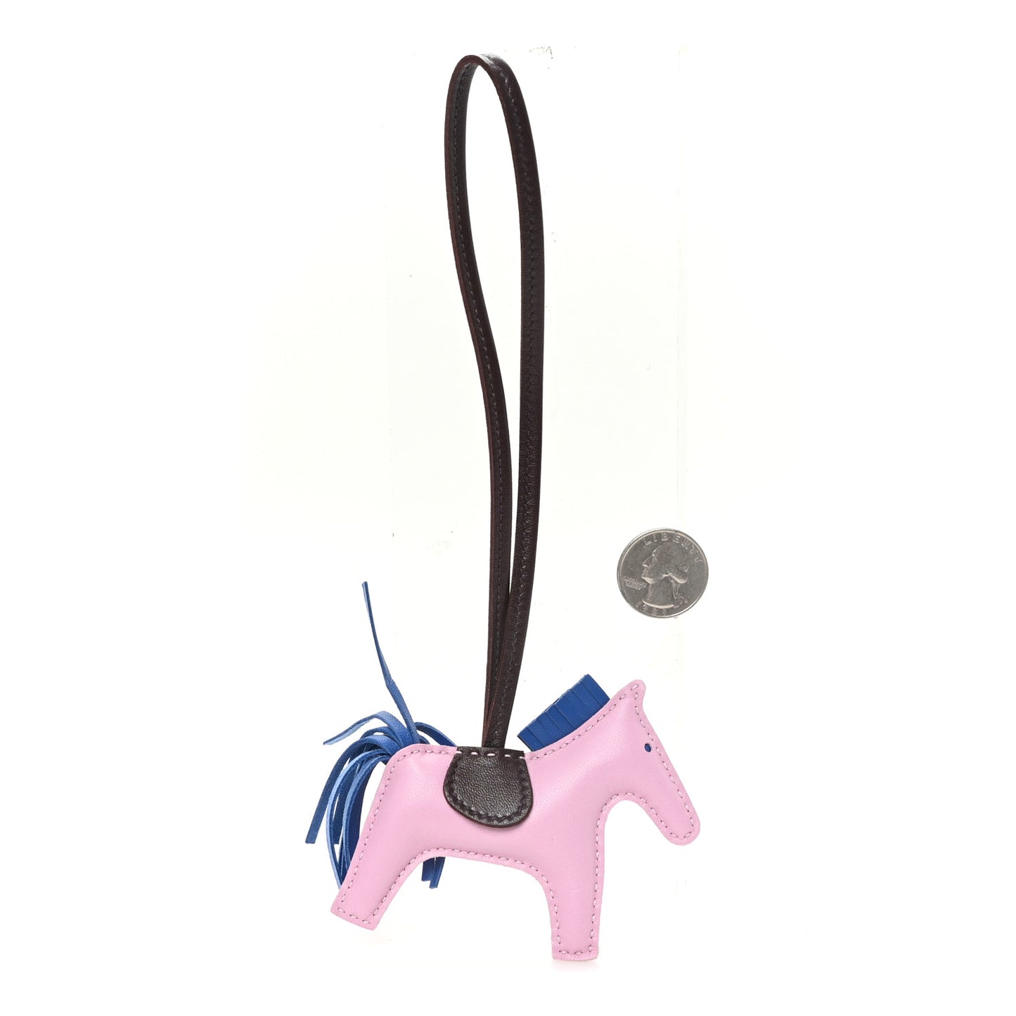 Milo Lambskin Grigri Rodeo Horse Bag Charm PM Mauve Sylvestre Bleu France Rouge Sellier