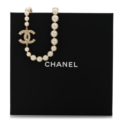 Chanel Pearl CC 100th Anniversary Necklace Light Gold 6 of 6