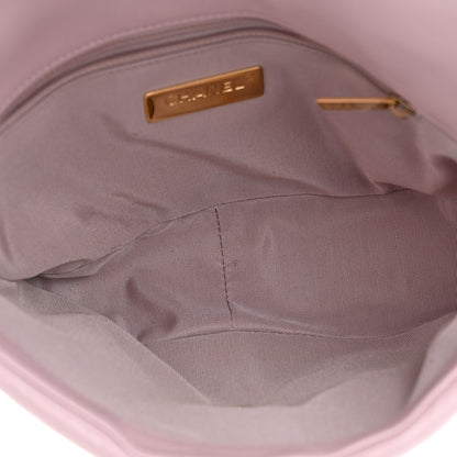 Chanel Lambskin Quilted Medium Chanel 19 Flap Light Pink 4 of 10