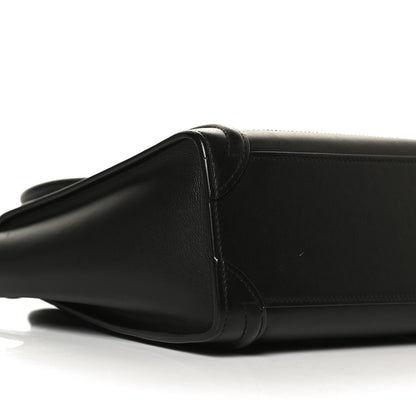 Celine Smooth Calfskin Nano Luggage Black 9 of 12