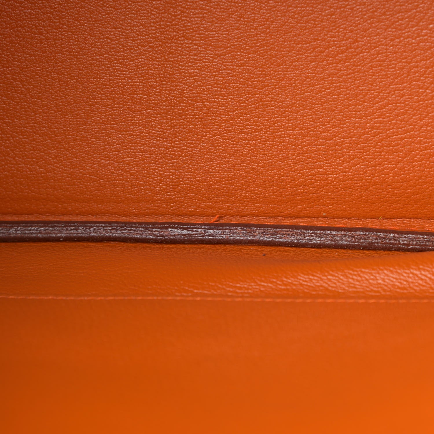 Hermes Taurillon Clemence Birkin 35 Orange 16 of 16