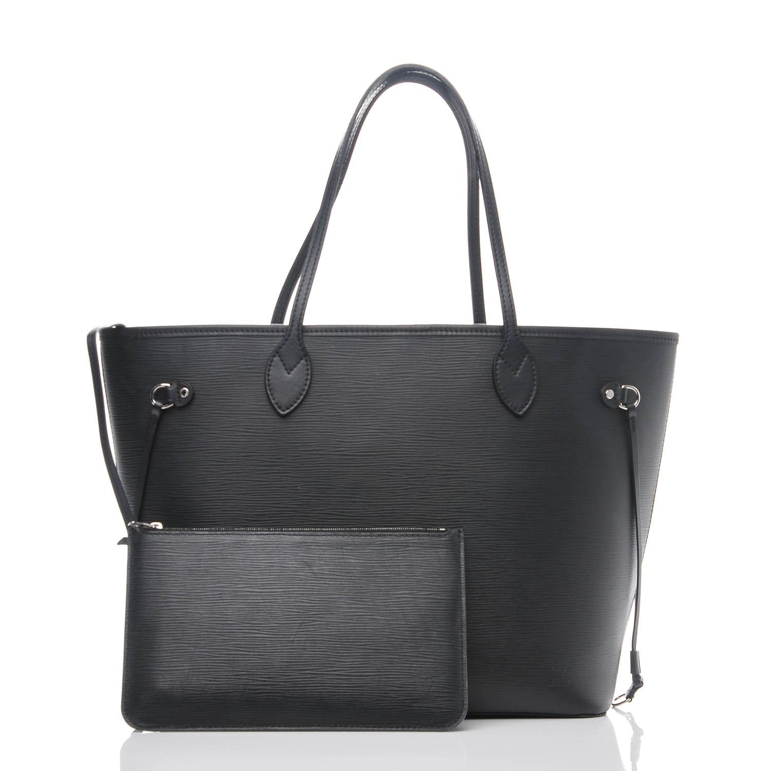 Louis Vuitton Epi Neverfull MM Black 5 of 8