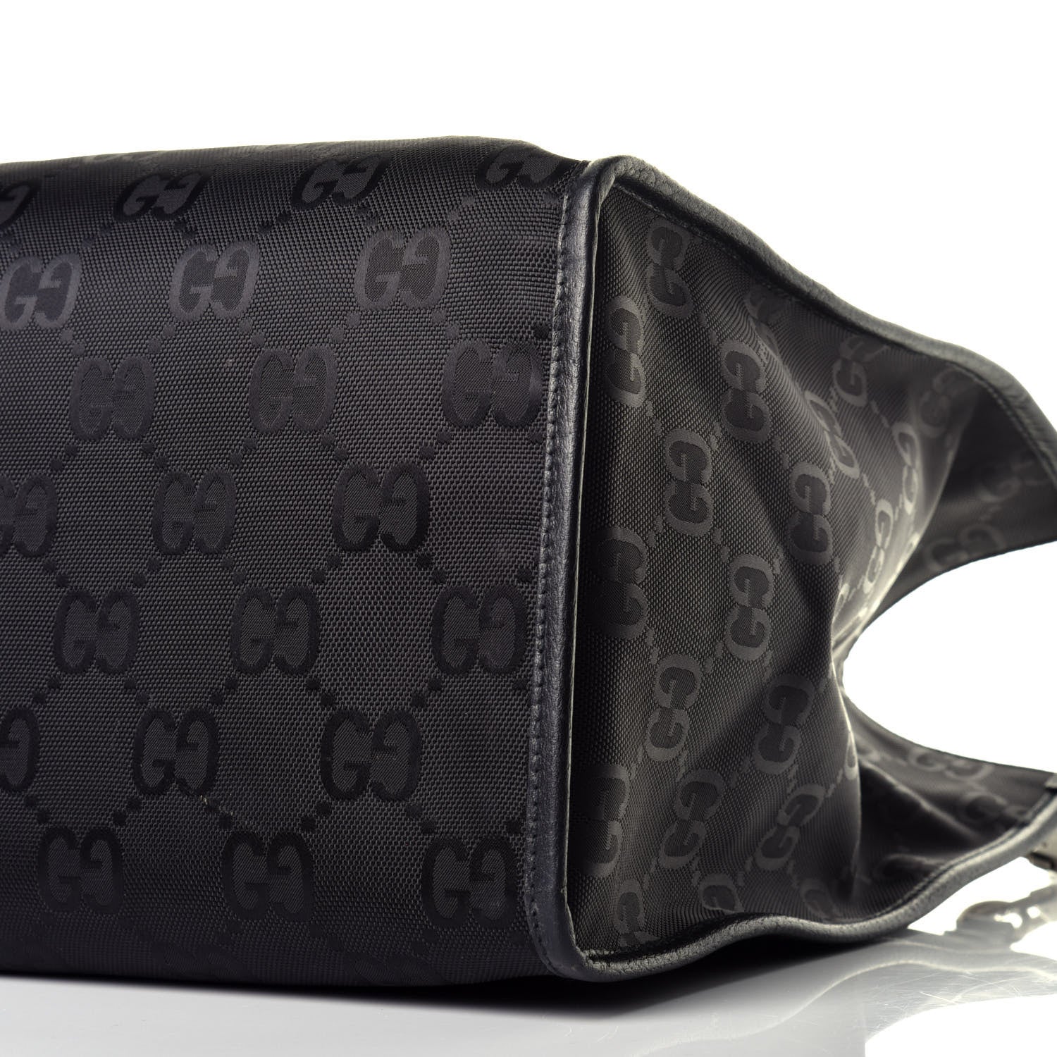 Gucci Econyl Nylon Monogram Large Off The Grid Tote Bag Black 9 of 9