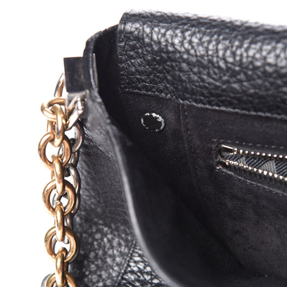 Proenza Schouler Pebbled Calfskin Small Courier Black 12 of 17