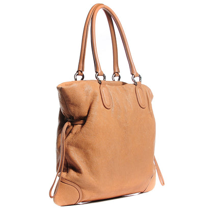 Chanel Calfskin CC Shoulder Bag Dark Beige 3 of 7