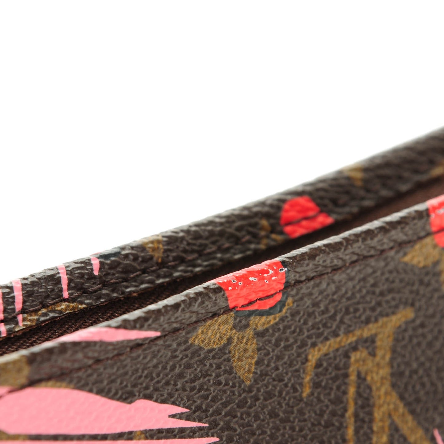 Monogram Jungle Dots Toiletry Pouch 26 Sugar Pink Poppy