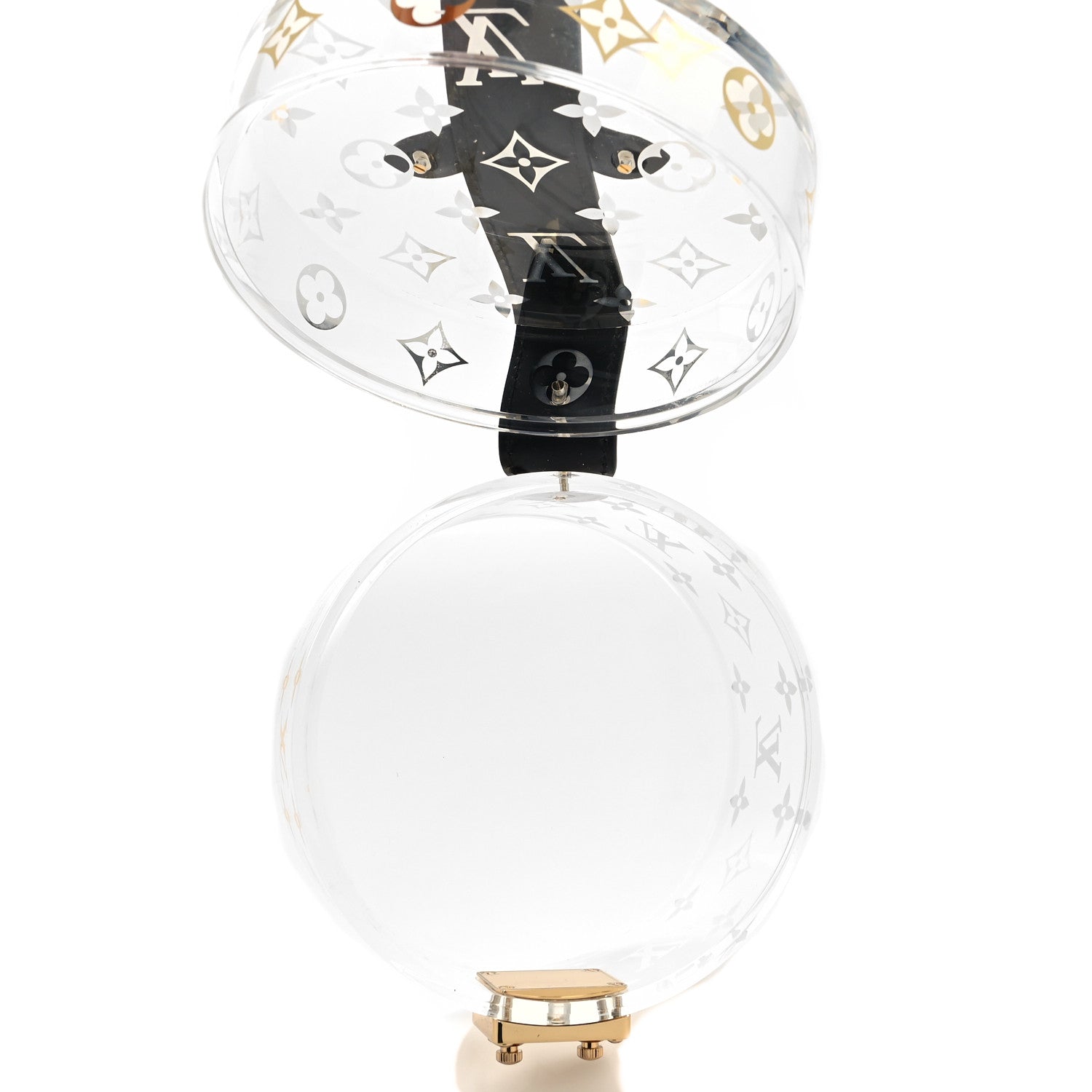Louis Vuitton Transparent Plexiglass Box Scott Black 5 of 7