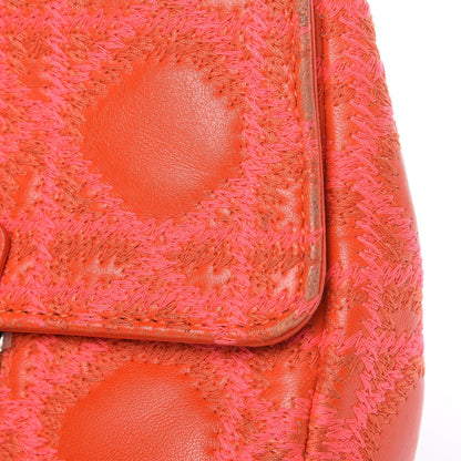 Christian Dior Lambskin Cannage Mini Miss Dior Flap Orange 12 of 15