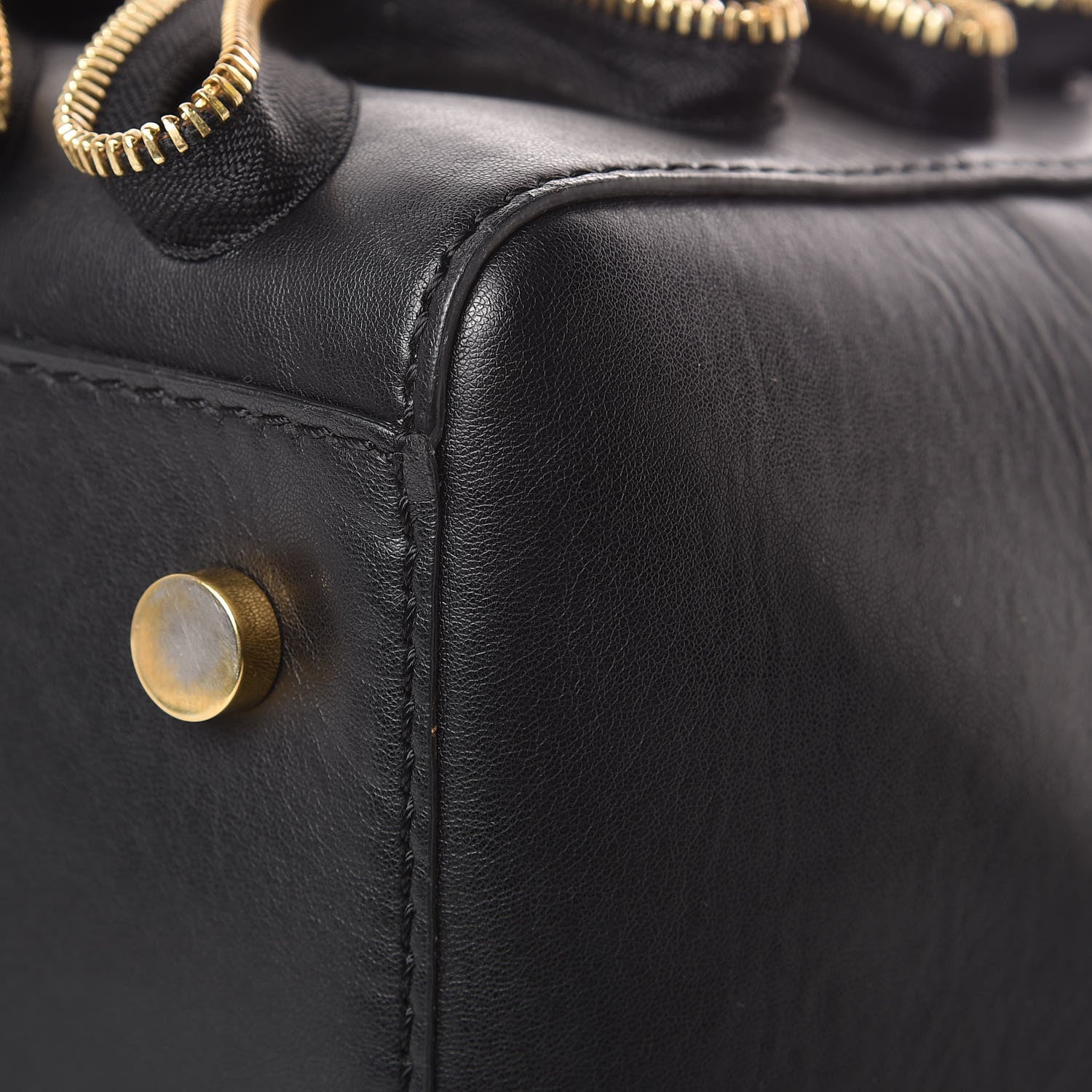 Stella McCartney Eco Alter Nappa Cavendish Zipper Tote Black 9 of 13