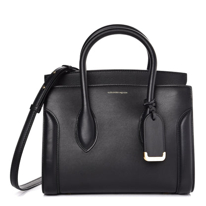 Alexander McQueen Sweet Calfskin Small Heroine 30 Black 1 of 10